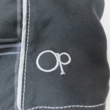 OP Board Shorts Small Mens S 28-30 Swim Suit Mesh Lining Black White Check