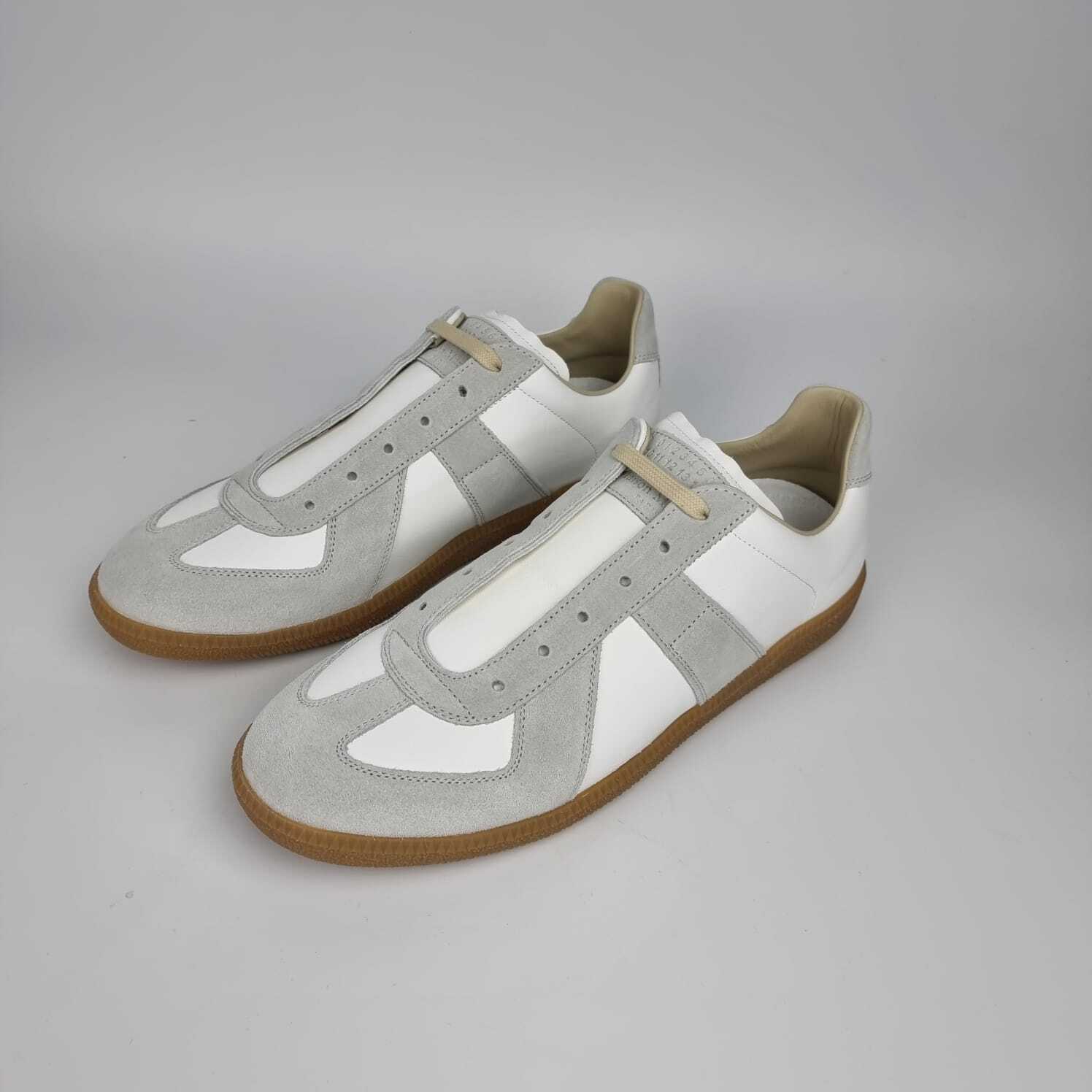 Maison Margiela White/Grey Sneakers New