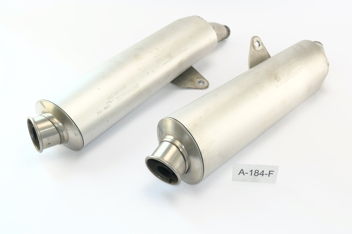 【DEARMINE】Clover brush muffler Ducati Monster 750 Bj 1997 - muffler exhaust damaged ZDM-A13