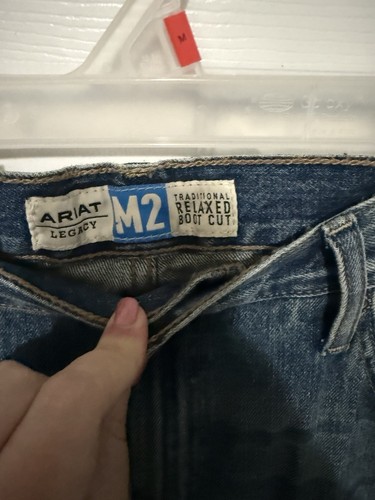 Ariat Men's M2 Relaxed Legacy Boot Cut Jean 36/30 NEW - Picture 6 of 10