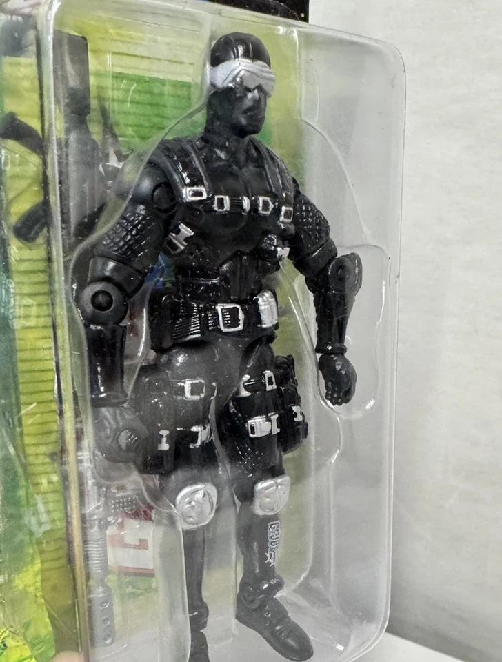 Hasbro G.I. 2003 Figura de acción Joe Snake Eyes sin usar, en caja Foto 2 de 3