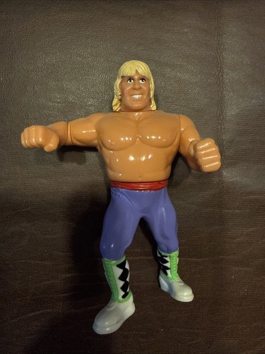 Hasbro WWF Owen Hart Action Figure 1991 Purple Vin...