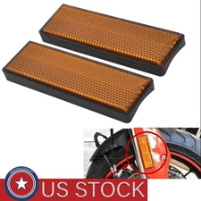 Front Fork Leg Reflective Reflector Cover For Ducati Monster 821 1200S 1100evo