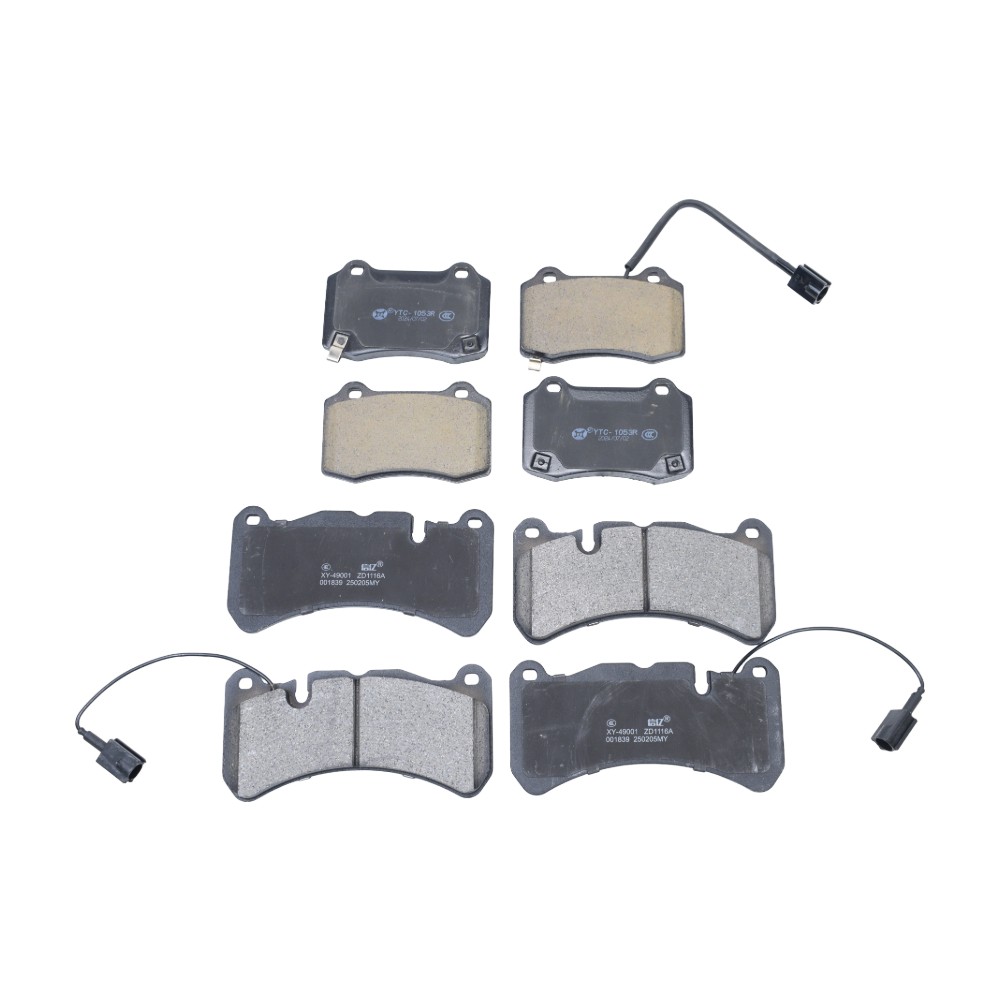 Front ＆ Rear Brake Pads For Maserati Ghibli S Sq4 Quattroporte 2014-2021