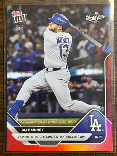 2025 Topps Now 900 Max Muncy