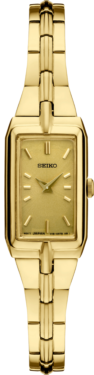 Seiko Solar Champagne Women's Watch - SWR048 for sale online