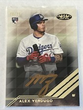 2018 Topps Tier One Break Out Bronze Ink Alex Verdugo /25 ROOKIE AUTO RC