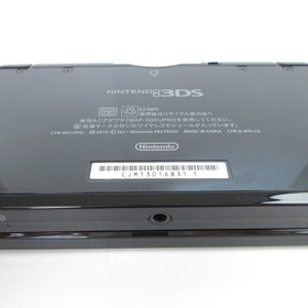 【Excellent】Nintendo 3DS Clear Black Console Japanese Edition #DEN0124/08