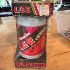 LEE LF-1 Oil Filter Vintage Automotive Part Filter Sealed Cars 1959-1980