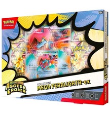 POKEMON COLLEZIONE MEGA FERALIGATR EX ASCESA EROICA ITA PREORDER✅ 24/04/2026
