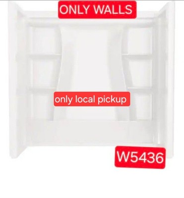 Delta Classic 500 60 in. W x 61.25 in. H x 32 in. D 3-Piece Direct-to-Stud Alcov