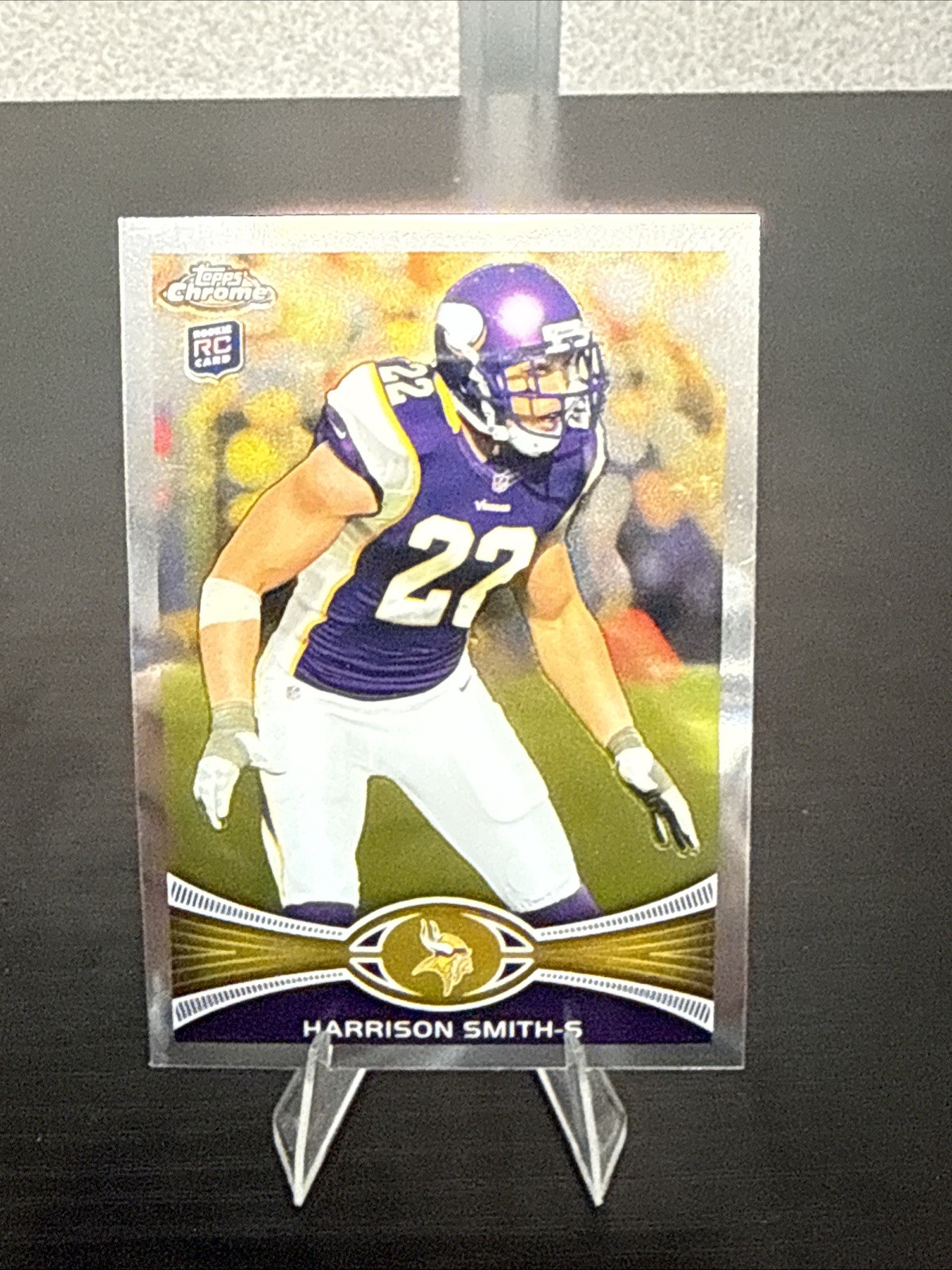 Harrison Smith 2012 Topps Chrome Rookie Card Vikings