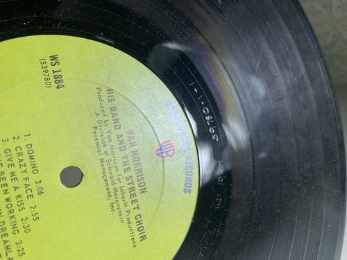 Van Morrison His Band & Street Choir RL First Press Vinyl LP NM Gatefold Insert - Picture 6 of 15