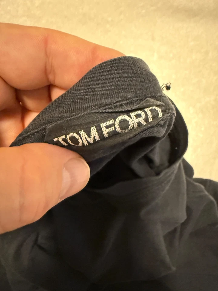 Camiseta negra vintage Tom Ford talla 50 Foto 2 de 4