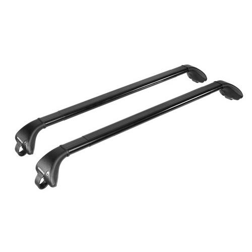 Barres Snap Fit acier pour coffre de toit et break de 100-136 cm