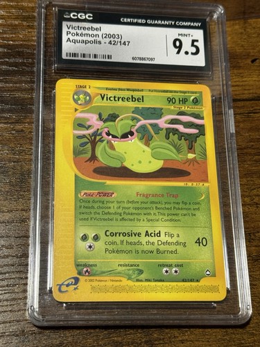 Victreebel graded CGC 9.5 for sale on eBay