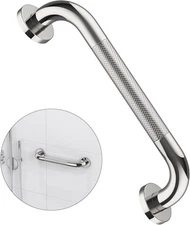 12 Inch Anti Slip Shower Grab Bar Handle, ZUEXT 12 (Pack of 1), Chrome 