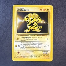 Electabuzz 020/102 Base Set Regular Pokemon