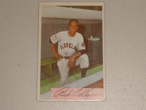 1954 Bowman Baseball #132 Bob Feller