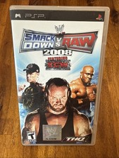 WWE SmackDown vs. Raw 2008 (Sony PSP, 2007) CIB!! 🔥🔥🔥