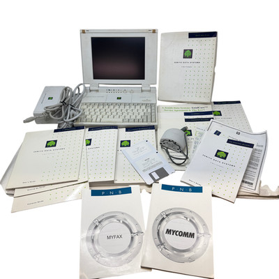 Vintage Laptop Zenith Data Systems Z Sport 325S With Paperwork AS-IS READ