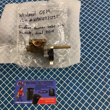 Jenn-Air Range/Stove/Oven Surface Burner Valve WPW10371235 A1 parts
