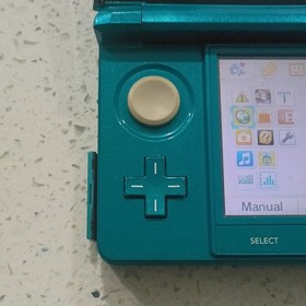 Nintendo 3DS Blue Handheld Console Wi-Fi 3D SD Slot 2GB NTSC-U/C CTR-001