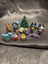 Bluey Christmas Advent Calendar Mini Figure And Accessory Set