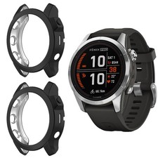 Cover [2 Pezzi] Compatibile con Garmin Fenix 7S Pro Solar Morbida Protezione