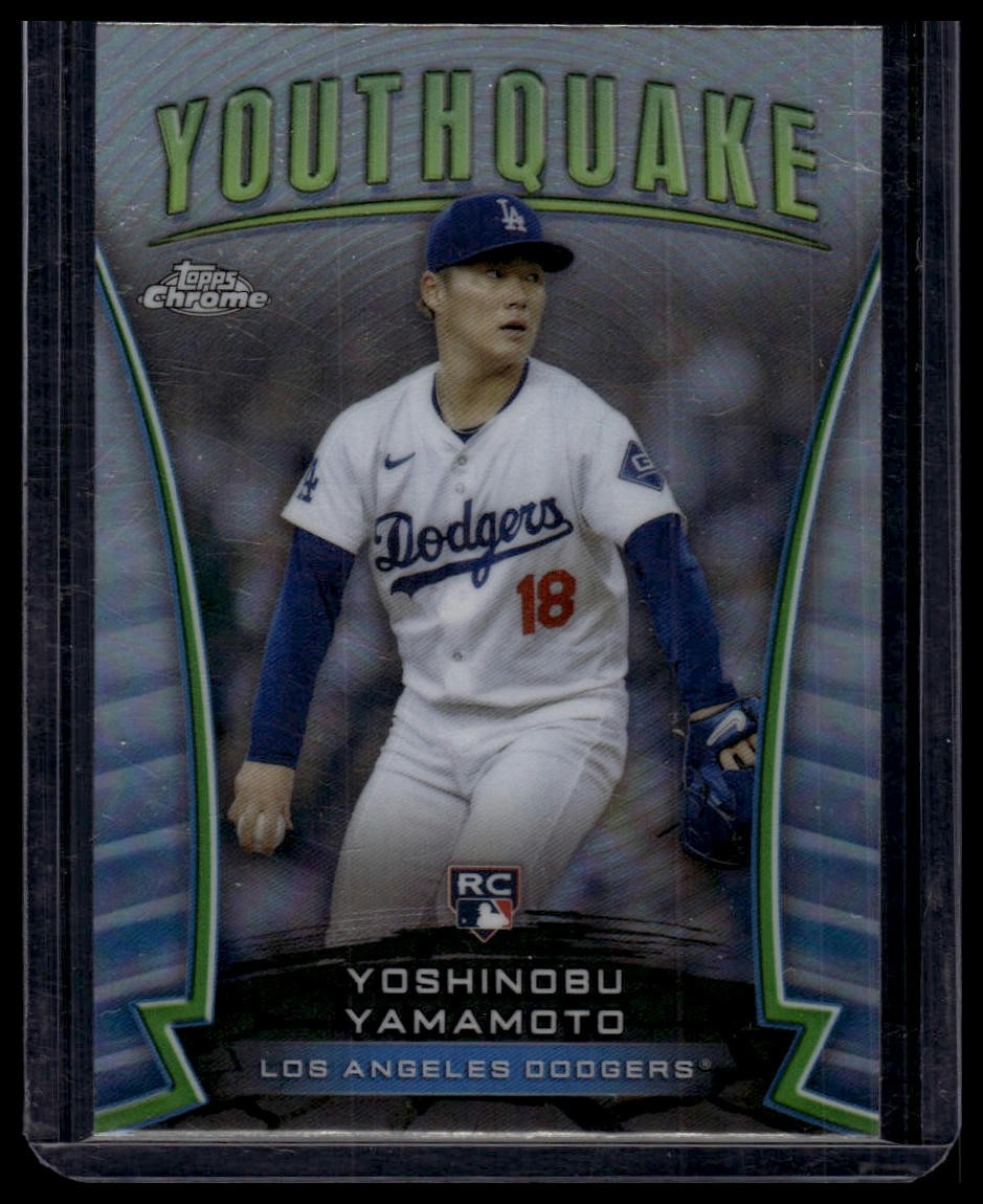 2024 Topps Chrome Update - Youthquake #YQ-53 Yoshinobu Yamamoto