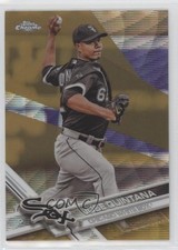 2017 Topps Chrome Gold Wave Refractor /50 Jose Quintana #30 a2f