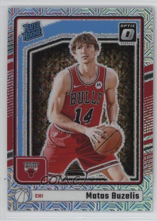 2024-25 Panini Donruss Optic Rated Rookie Choice Prizm Matas Buzelis #271 12se