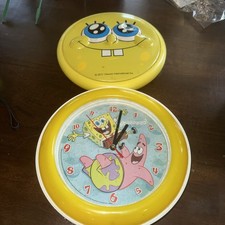 SpongeBob Square Pants  Wall Clock 2003 Viaco...