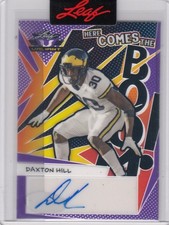 2023 Daxton Hill Leaf Valiant Boom AUTO PRE PRODUCTION PROOF 1/1 - Michigan