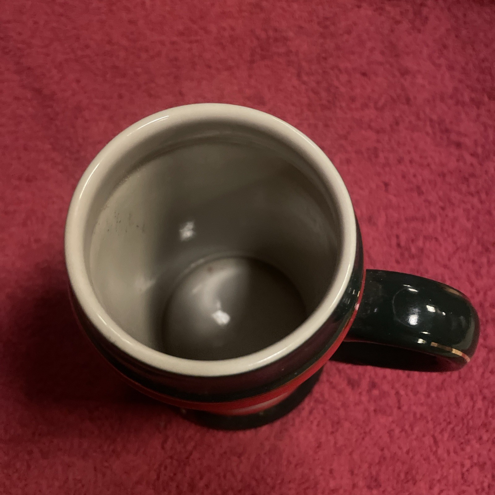 Vintage Budweiser 1991 Winter Clydesdales Beer Stein Mug, Collectible