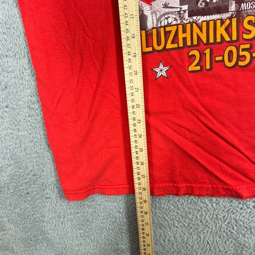 Vtg Soccer Shirt XL 2008 Manchester United MU Final Moscow Champions League - Picture 4 of 13