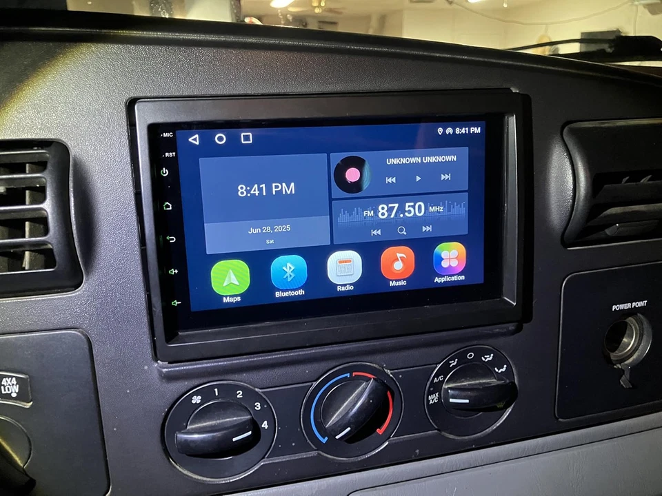 7" Carplay Android 13 Car Radio Stereo For Ford F250 F-350 Super Duty 1998-2005 Foto 2 de 4