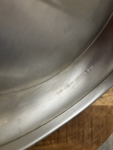 Vintage Extra Large Kirk Stieff Pewter Paul Revere Centerpiece Punch Bowl 13.5” - Picture 4 of 8