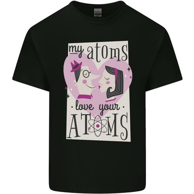 My Atoms Love Your Atoms Valentinstag Kinder T-shirt Kinder