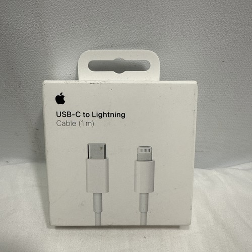 Genuine Apple MUQ93AM/A USB-C to Lightning 1m/3ft Charging Cable, White ~ NEW