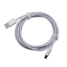 Nylon Braided Micro USB Cable 1M/2M/3M Data Sync USB Charger Cable for Samsung H