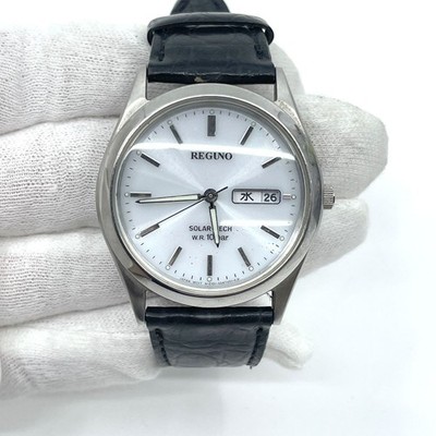 CITIZEN Reguno E101-S028221 Solar Herrenuhr Analog Quarz weißes Ziffernblatt