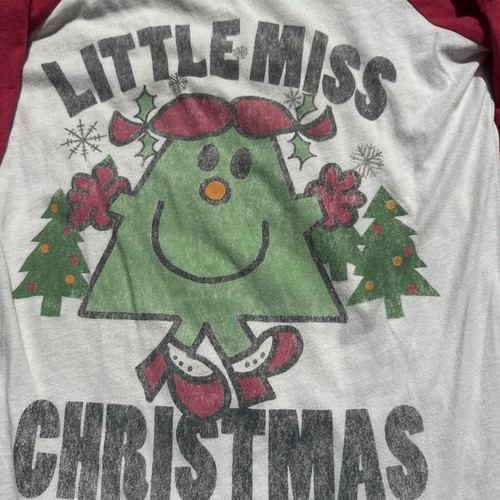 Little Miss Christmas Long Sleeve T-shirt Junk Food Medium M - Picture 6 of 18