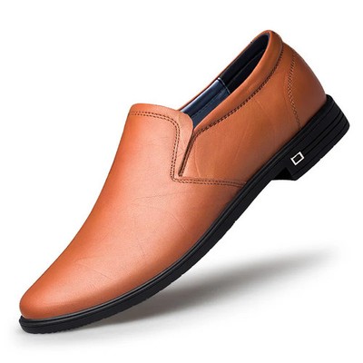  Fashion British Style Business Men's Genuine Leather Gentleman Dress Shoes 