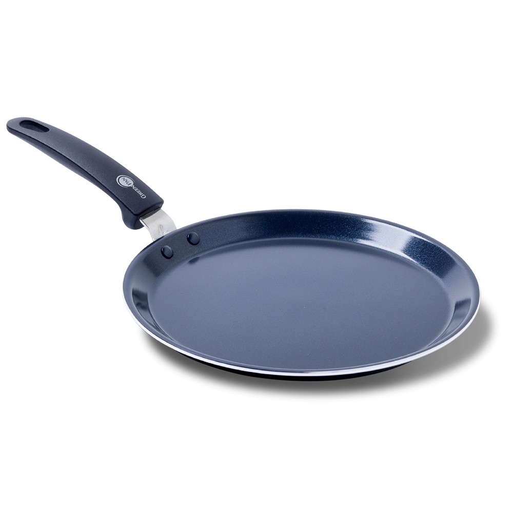 Crêpière Essentials GreenPan 24 cm en céramique antiadhésive grise