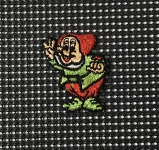 Vintage HAPPY Snow White Seven Dwarfs Disney Movie Character Sew-On Patch