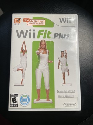 Wii Fit Plus Nintendo Wii Disc Manual CIB Complete In Box And Tested