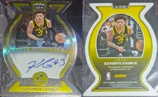2023-24 Panini Crown Royale KEYONTE GEORGE Royal Signatures Die-Cut RC AUTO #/49
