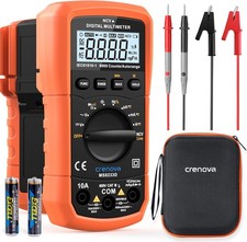 Crenova MS8233D Multimeter 6000 Counts Digital Multimeter DC AC Volt Meter Ohm V