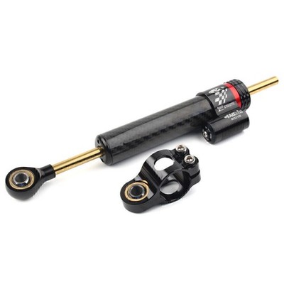 250mm Lenkungsdämpferstabilisator Linear Reverse Safety Control Kohlefaser